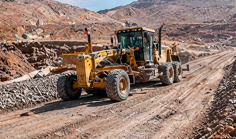 Gestión y mantención de caminos mineros